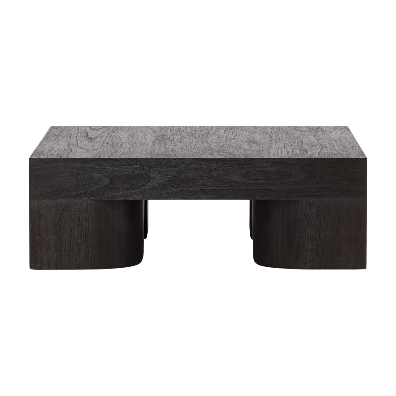 Douglas 47" Dark Brown Mindi Wood Coffee Table