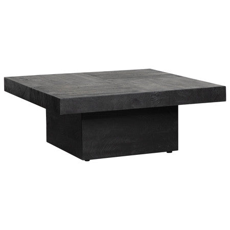Caspian 40" Black Mango Coffee Table