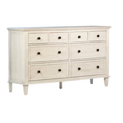 Delgado  Reclaimed Acacia Wood Dresser in Whitewashed Finish
