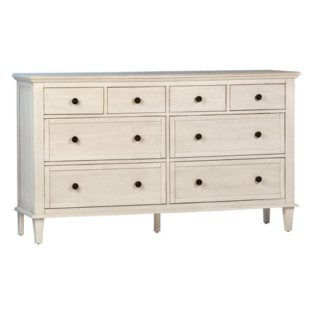 Delgado  Reclaimed Acacia Wood Dresser in Whitewashed Finish