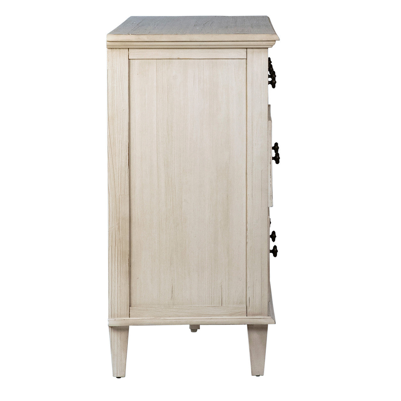 Delgado  Reclaimed Acacia Wood Dresser in Whitewashed Finish