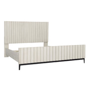 Alanza Bed East King in Light Grey