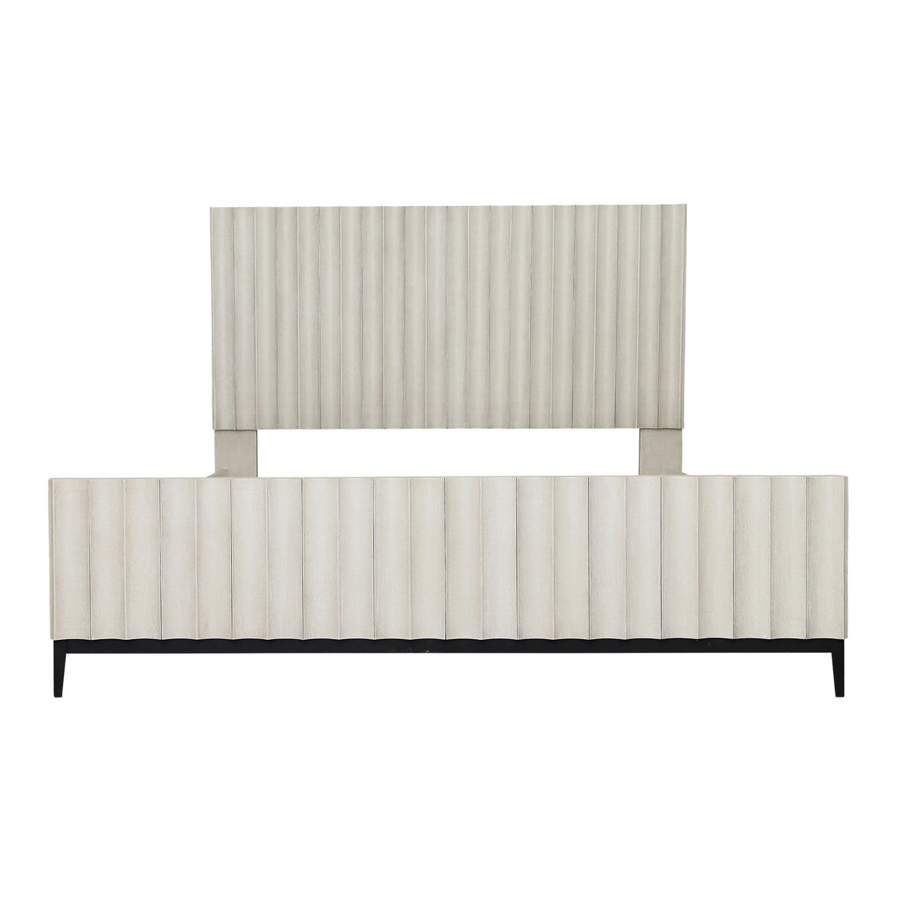 Alanza Bed East King in Light Grey