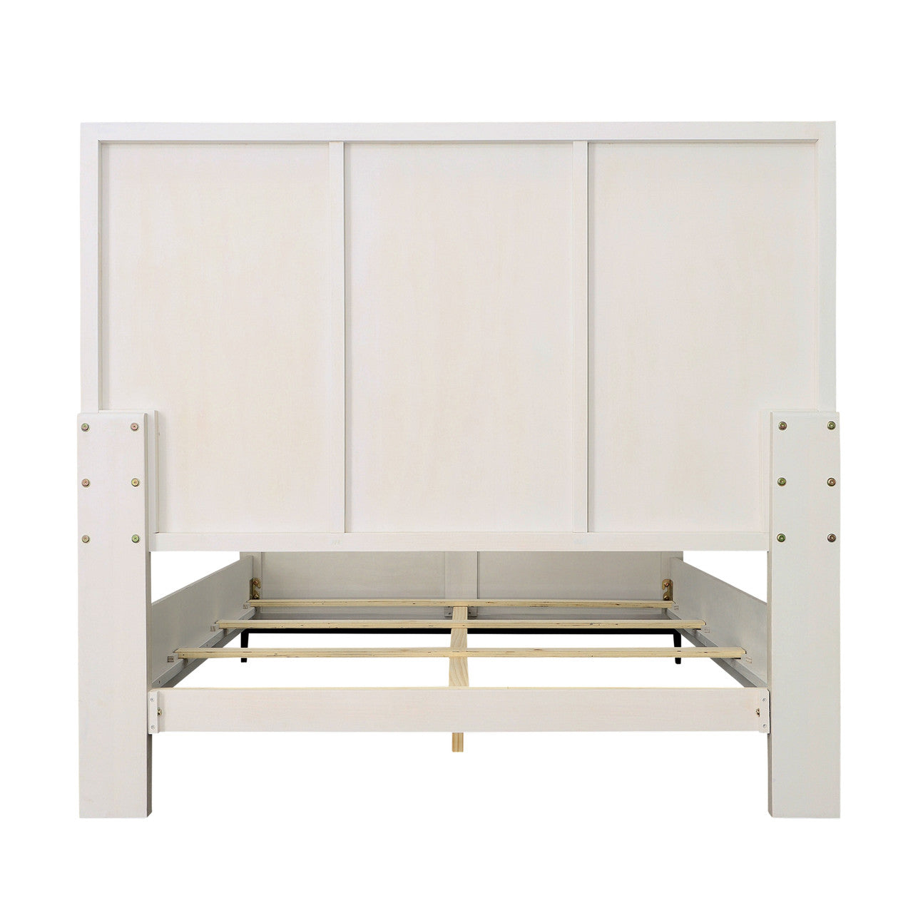 Alanza Bed Queen in Light Grey