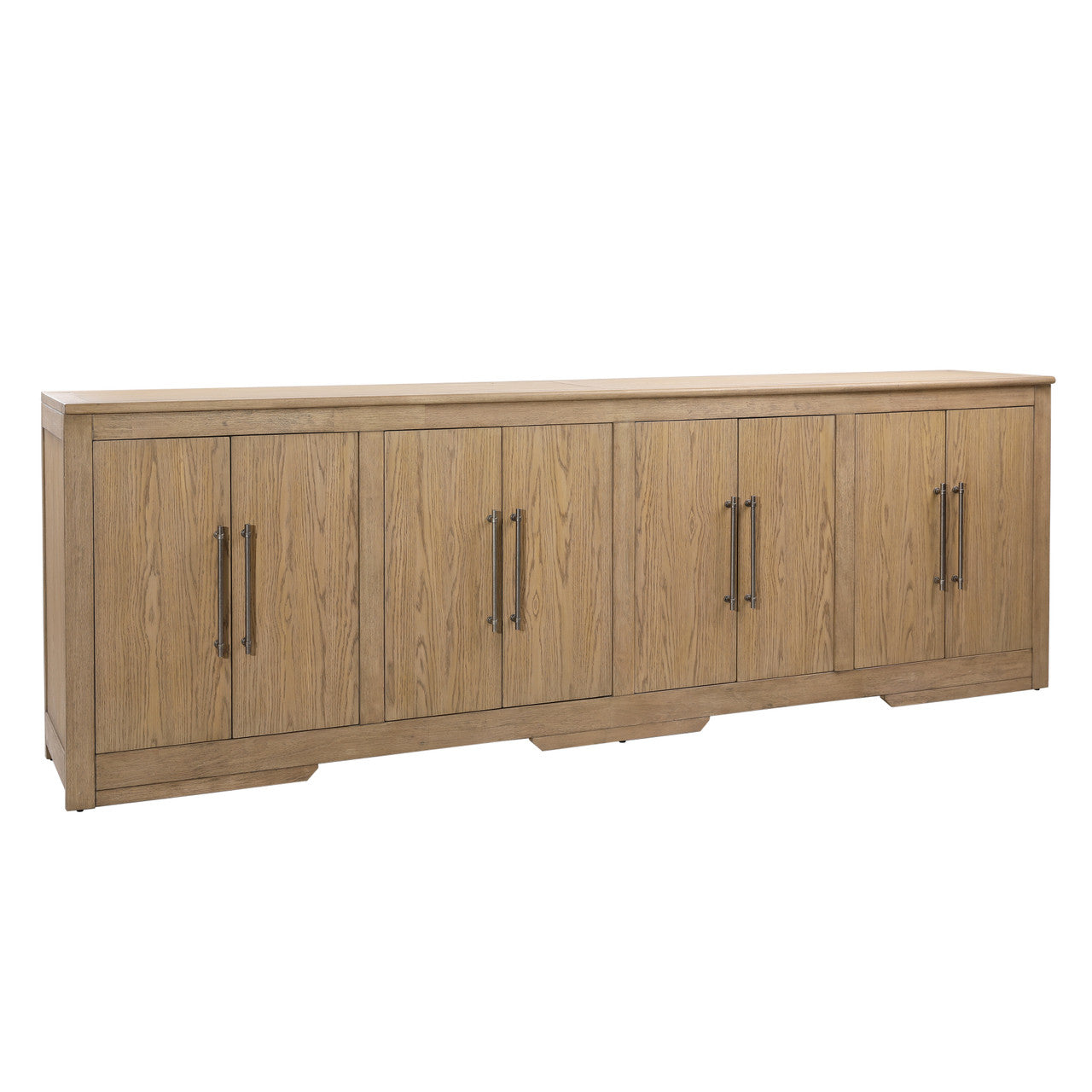 Oskar Rubberwood with Natural Oak Veneer Sideboard