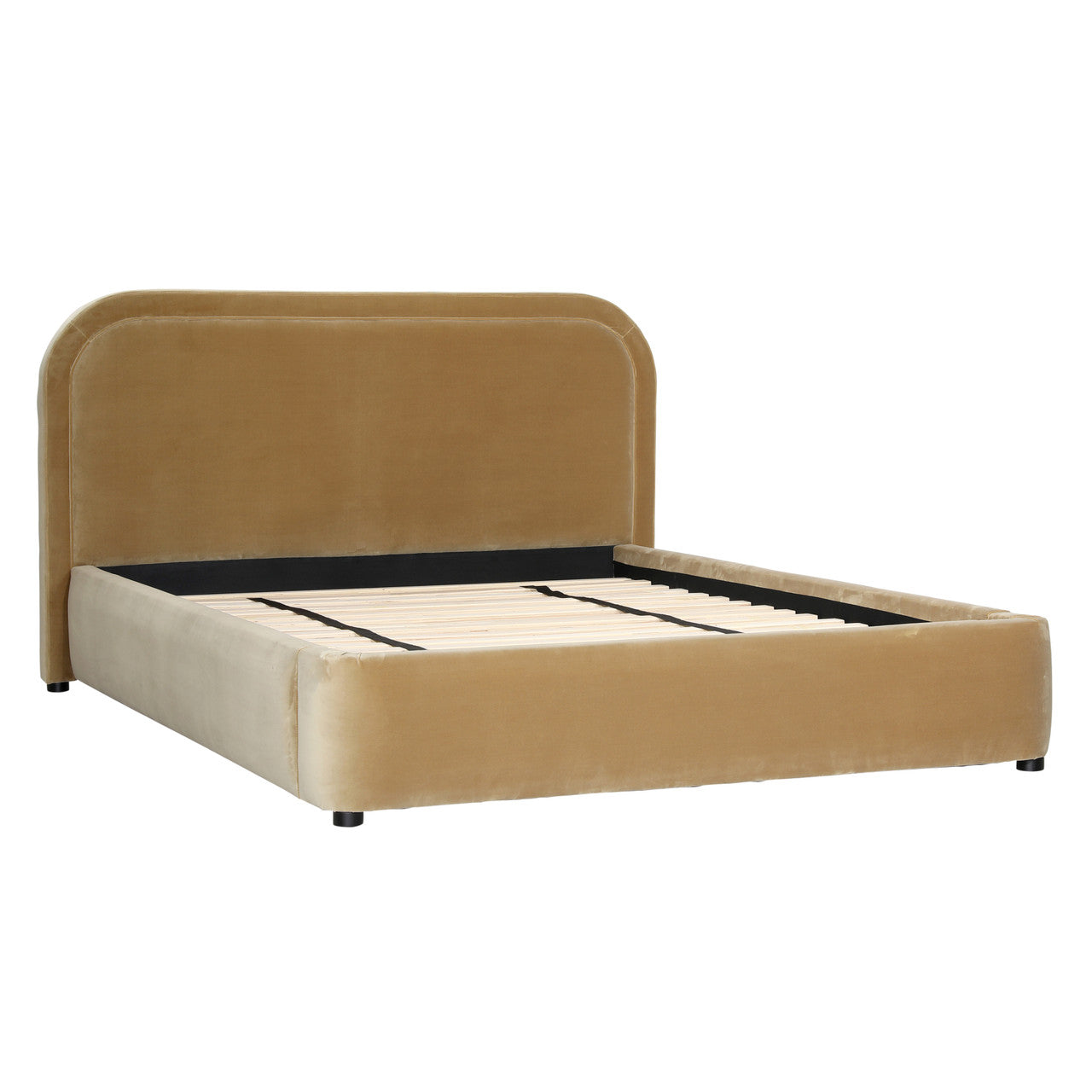 Champert Bed Queen Camel