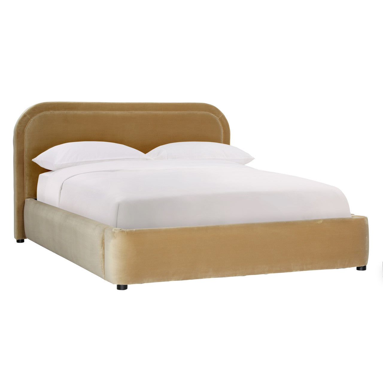 Champert Bed Queen Camel