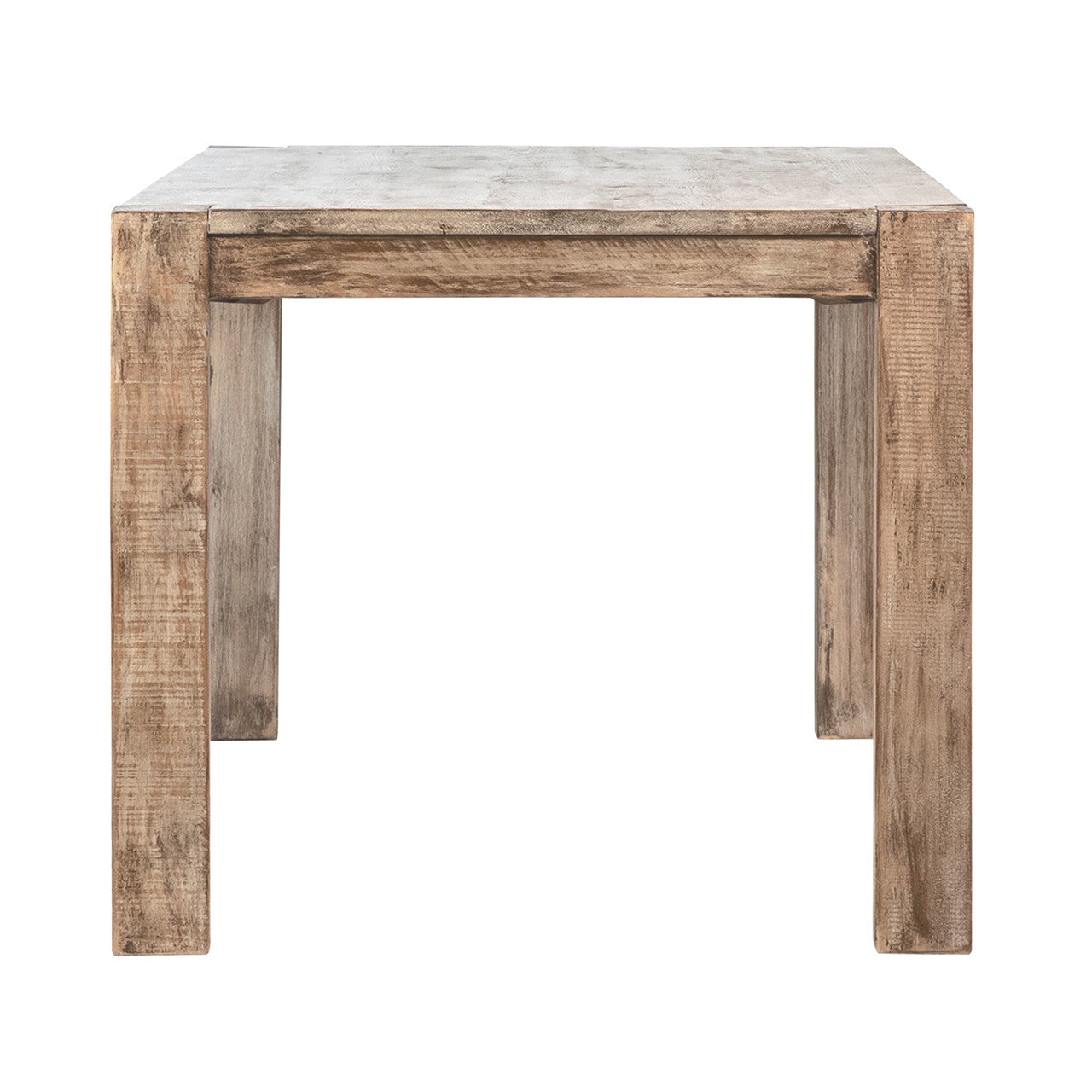Harrison Reclaimed Pine Wood Coffee Table in Warm Wash Finish