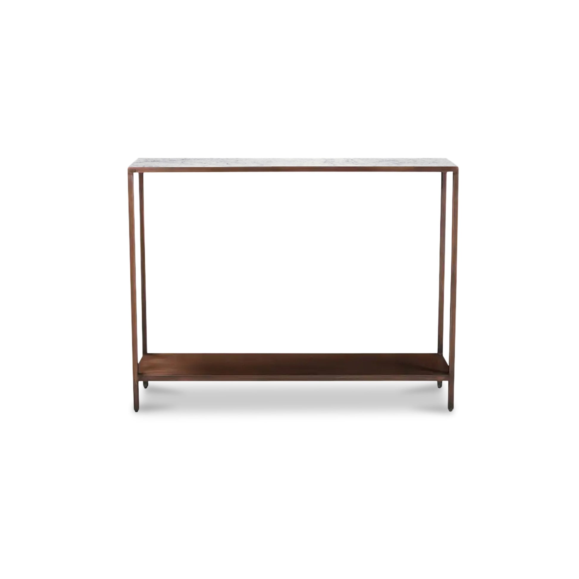Bottego Console Table Antique Copper by Moe's Home Collection