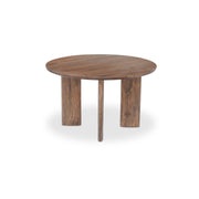 Lia Round Dining Table Dark Brown by Moe's Home Collection