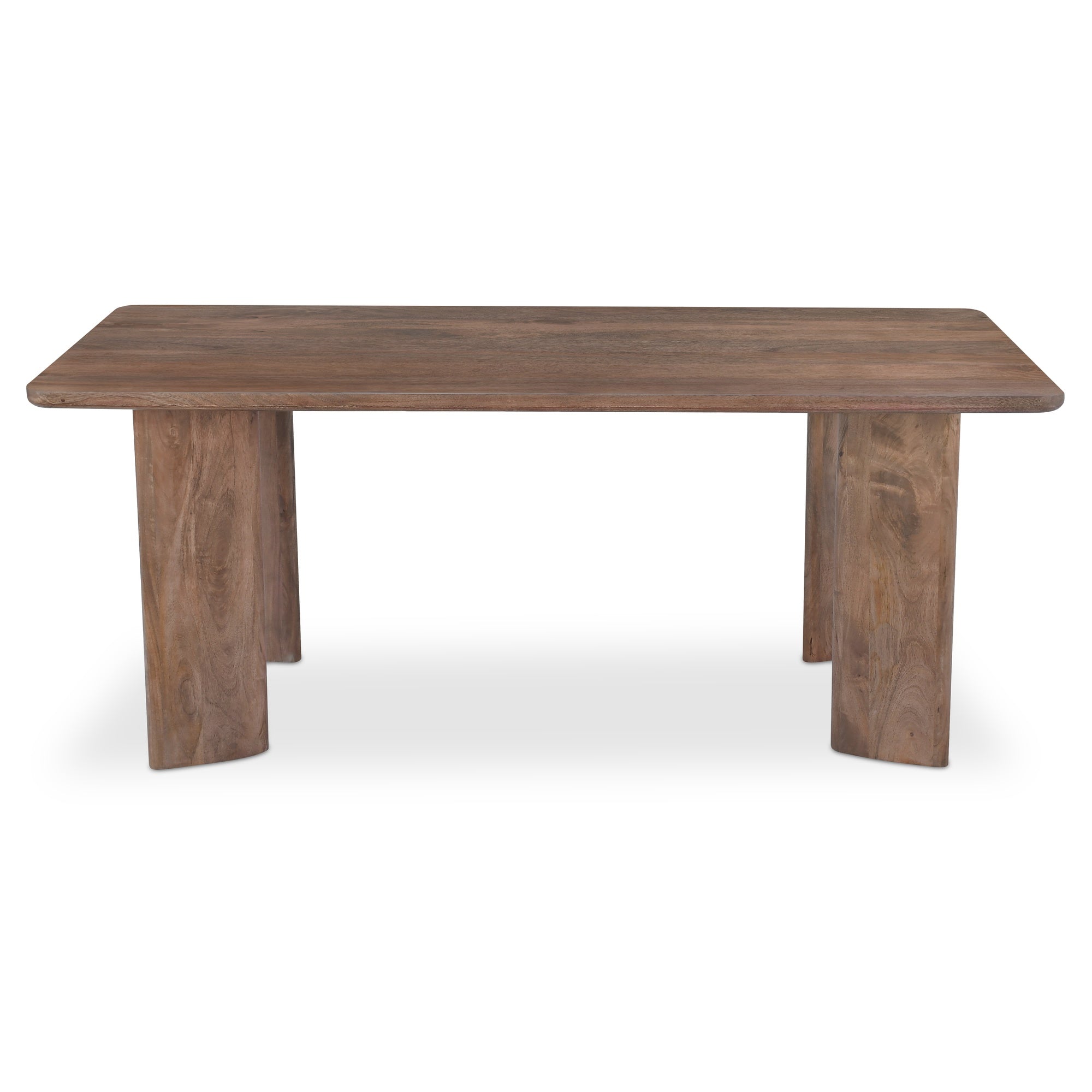 Lia Rectangular Dining Table Dark Brown by Moe's Home Collection
