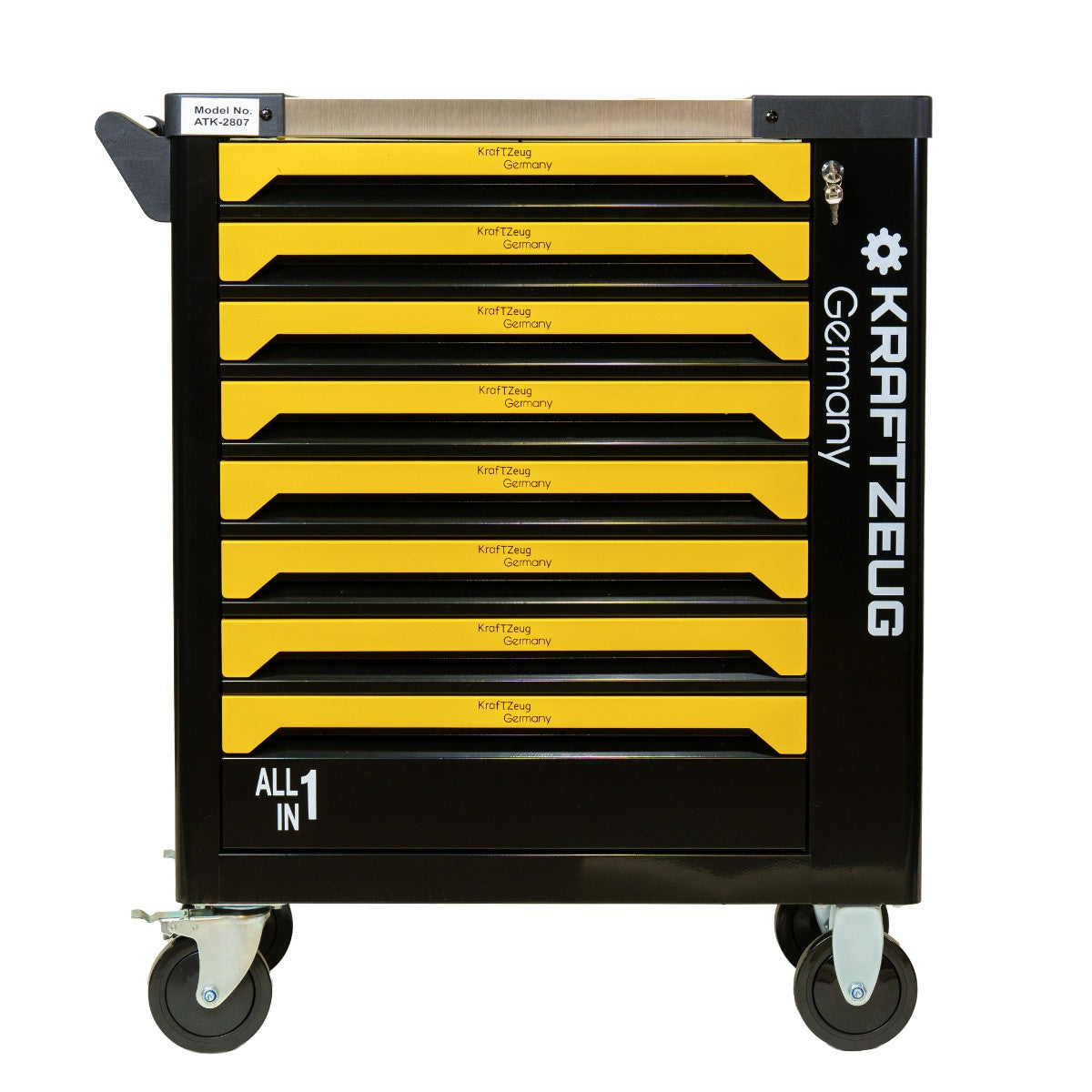 251 Piece Tool Cabinet Complete With Tools, 8 Drawers Tool Chest