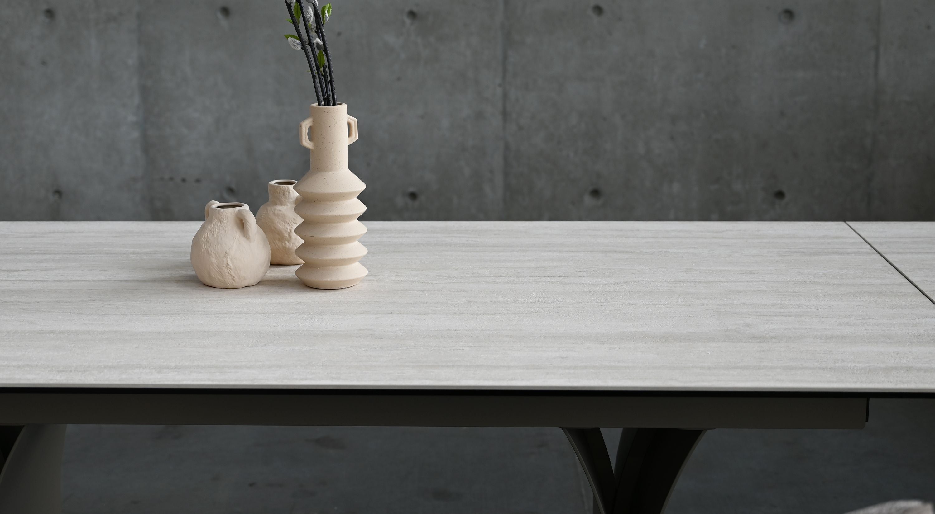 Camber Dining Table Double Extension
