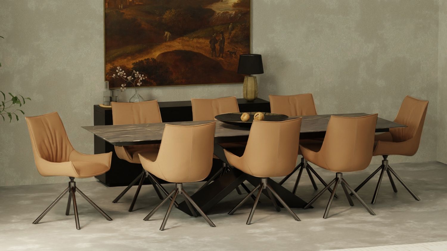 Century Dining Table Double Extension