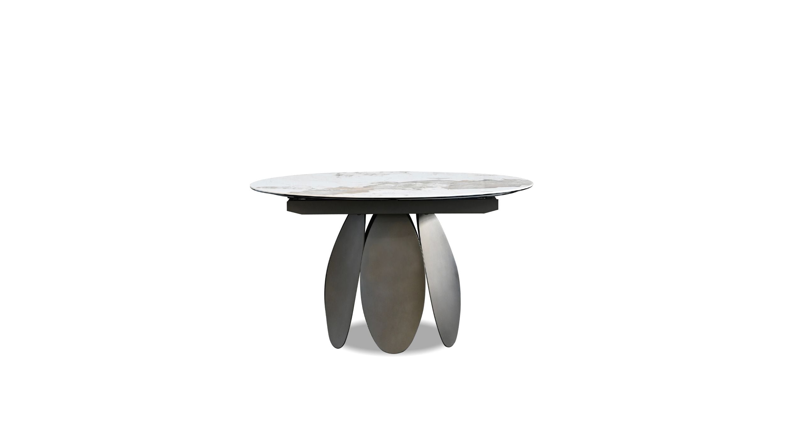 Forma Dining Table  Round Double Extension