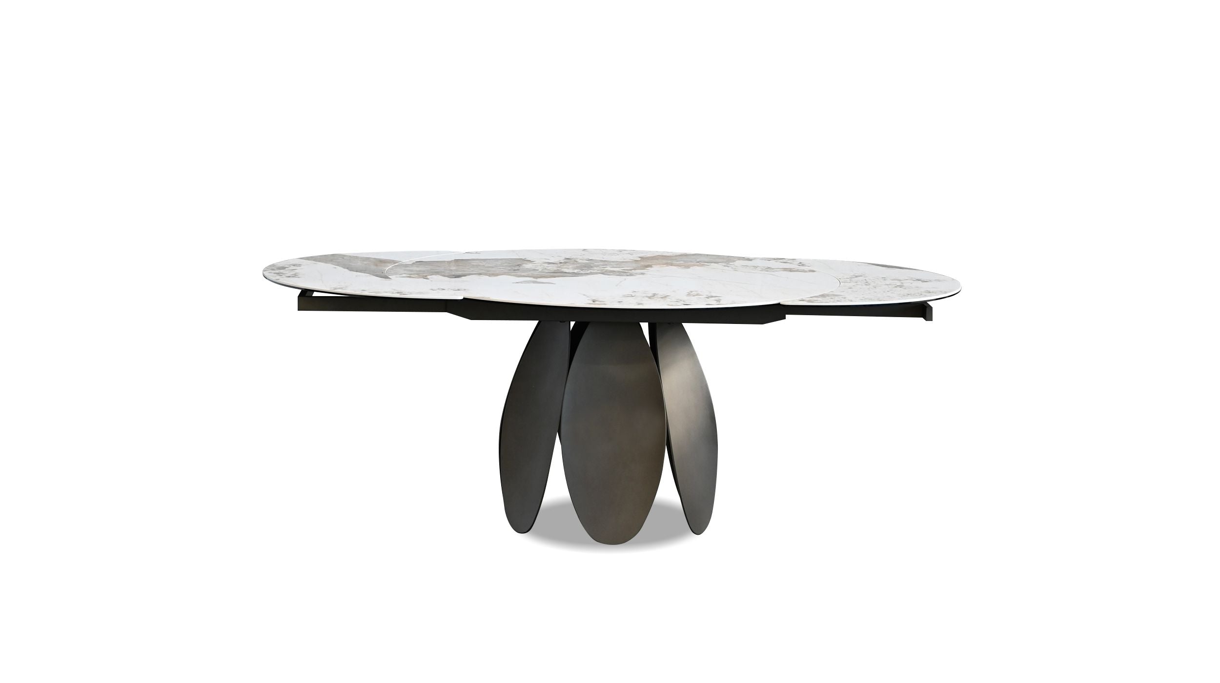 Forma Dining Table  Round Double Extension
