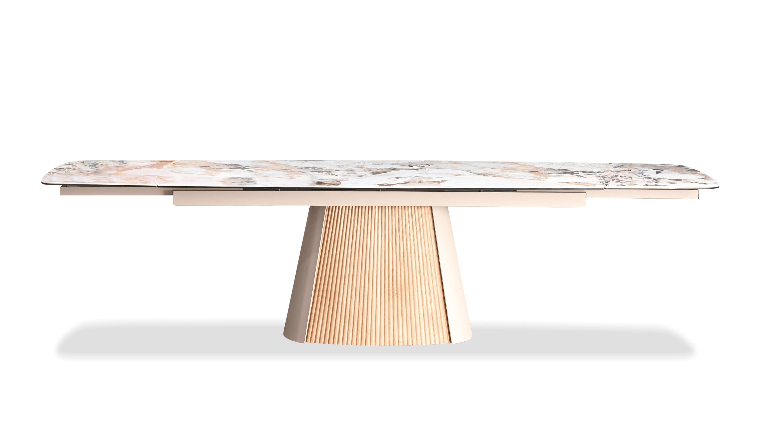 Gaia Dining Table  Rectangular Double Extension