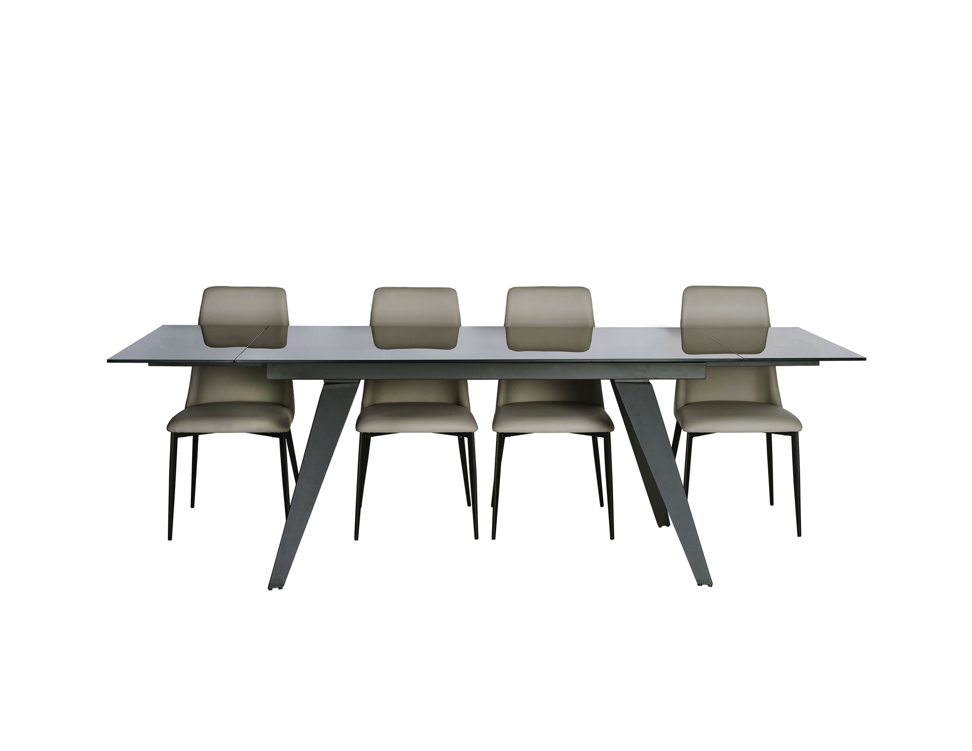 Noire Dining Table Double Extension
