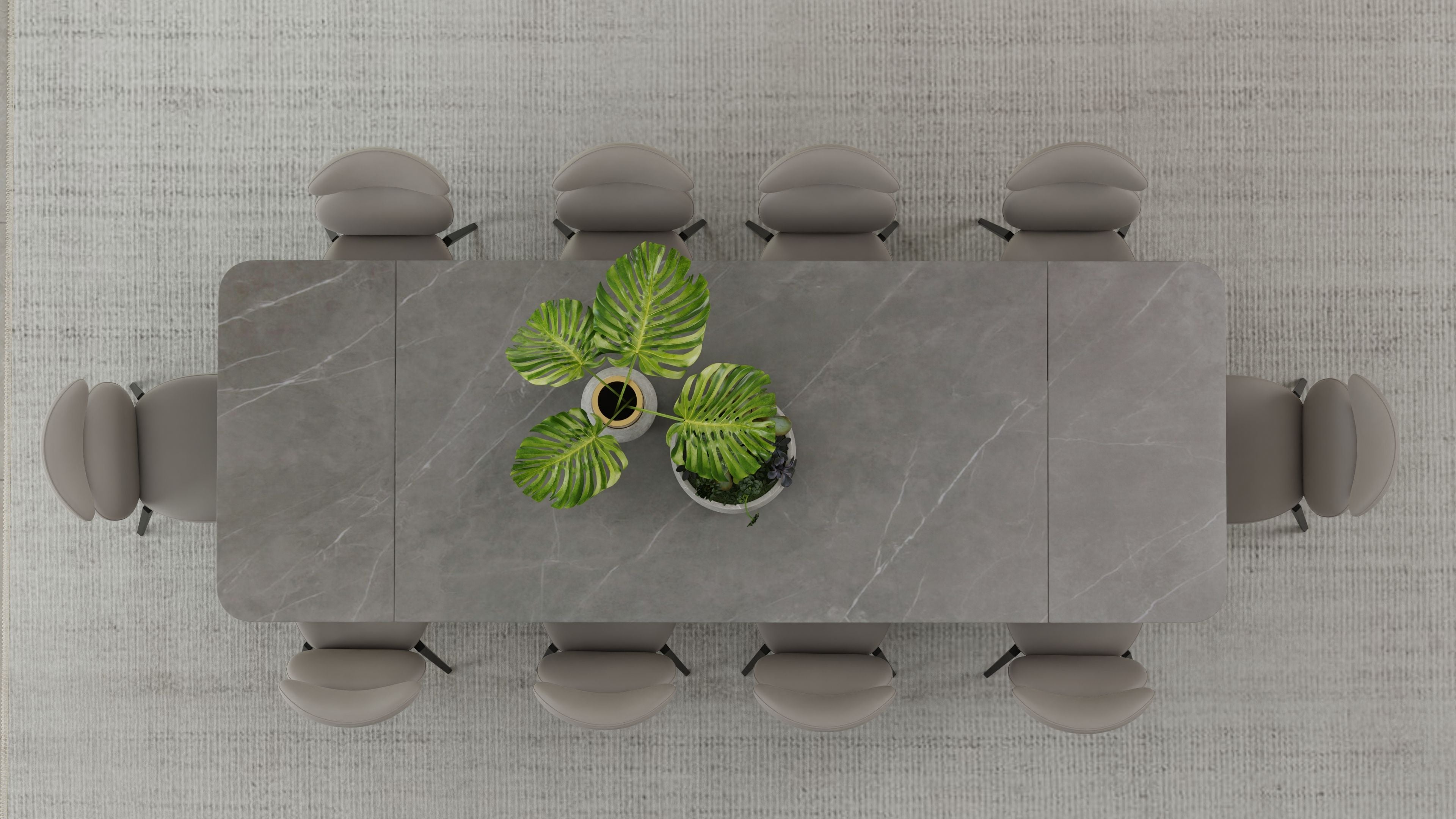 Palazzo Dining Table Double Extension