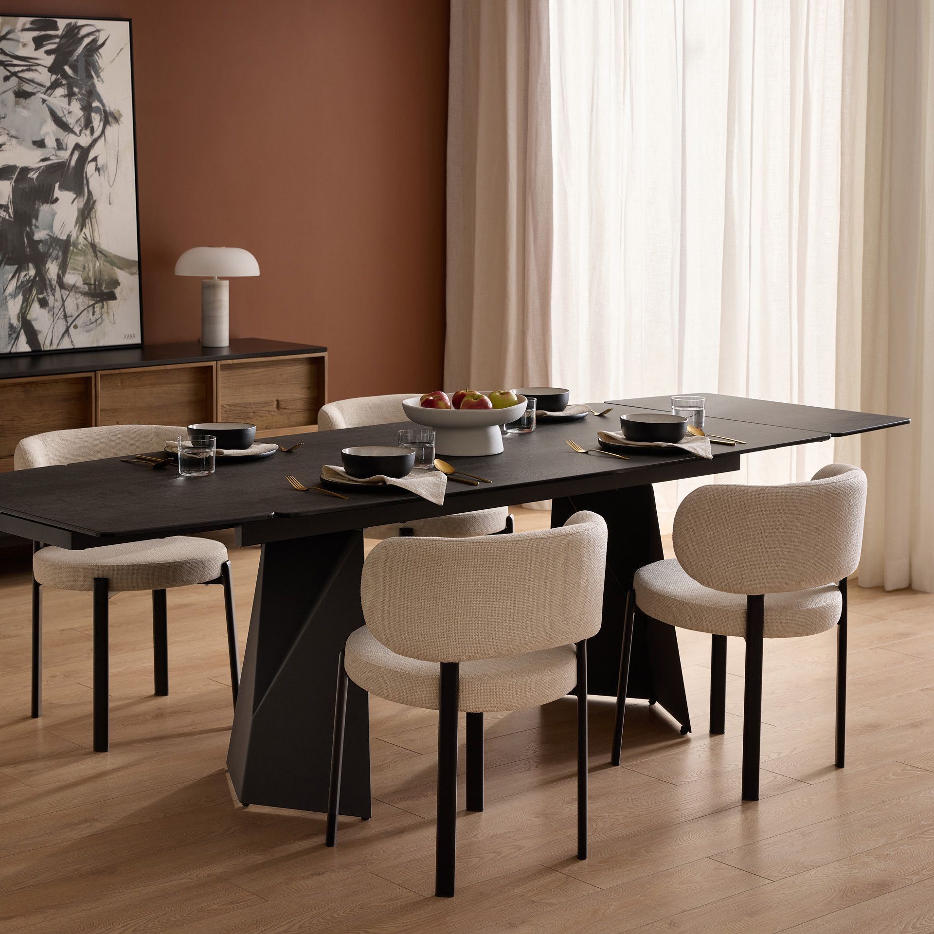Prism Dining Table Double Extension