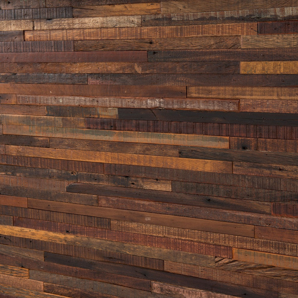 Devon Reclaimed Wood Queen Platform Bed Frame