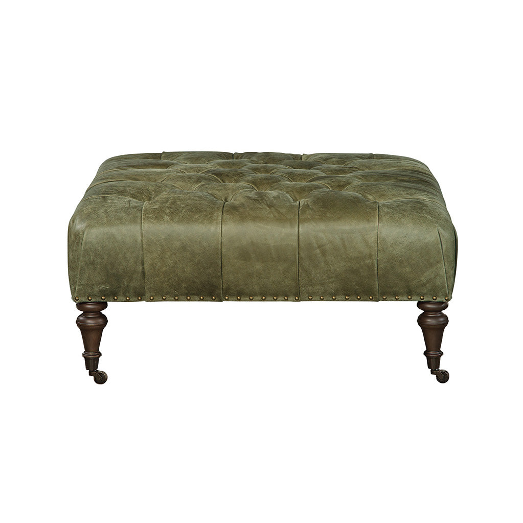 Dillon Cocktail Ottoman in Keystone Moss