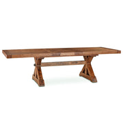 Aspen Extension Trestle Table 88"-110"  in Earth