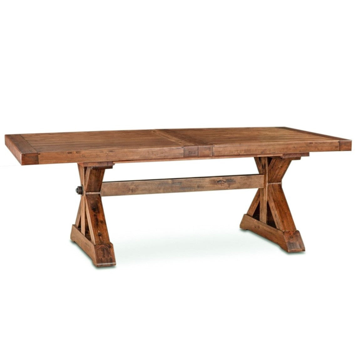 Aspen Extension Trestle Table 88"-110"  in Earth