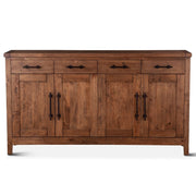 Aspen 72" Solid Wood Buffet Sideboard in Earth