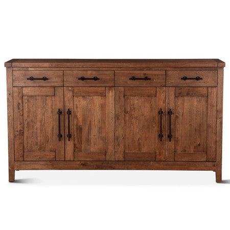 Aspen 72" Solid Wood Buffet Sideboard in Earth