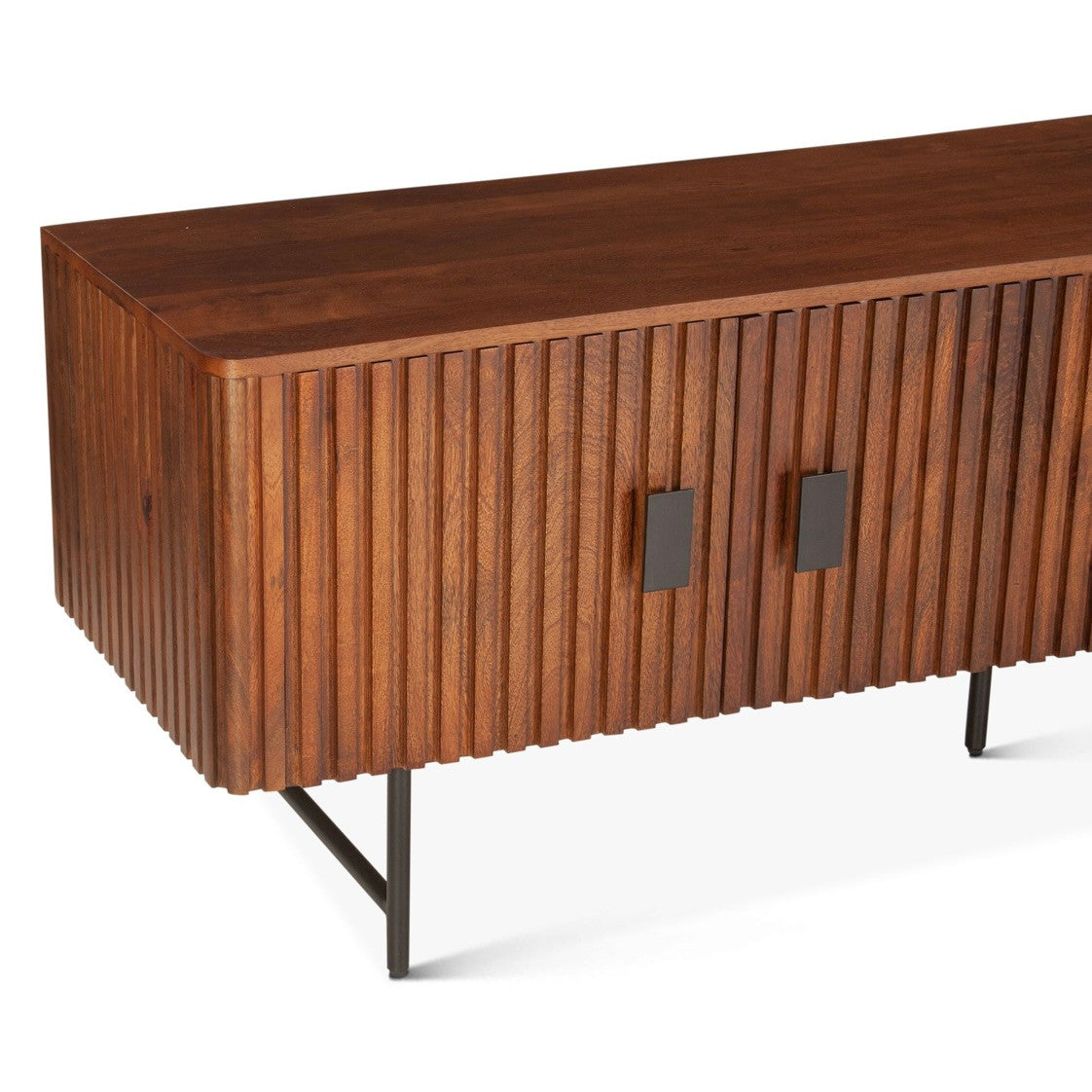 Valor 67" Plasma Cabinet  Pecan Brown