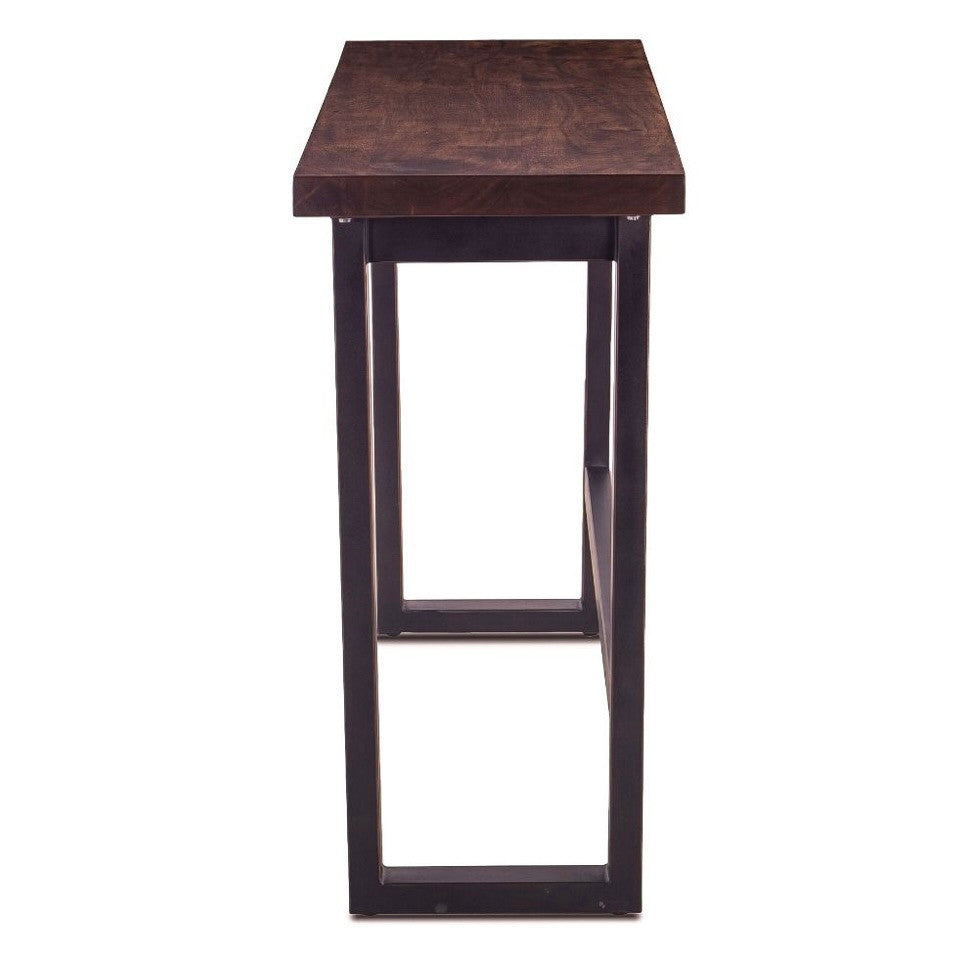 Paso Robles Sofa Back Console Table Tawny Brown 70"