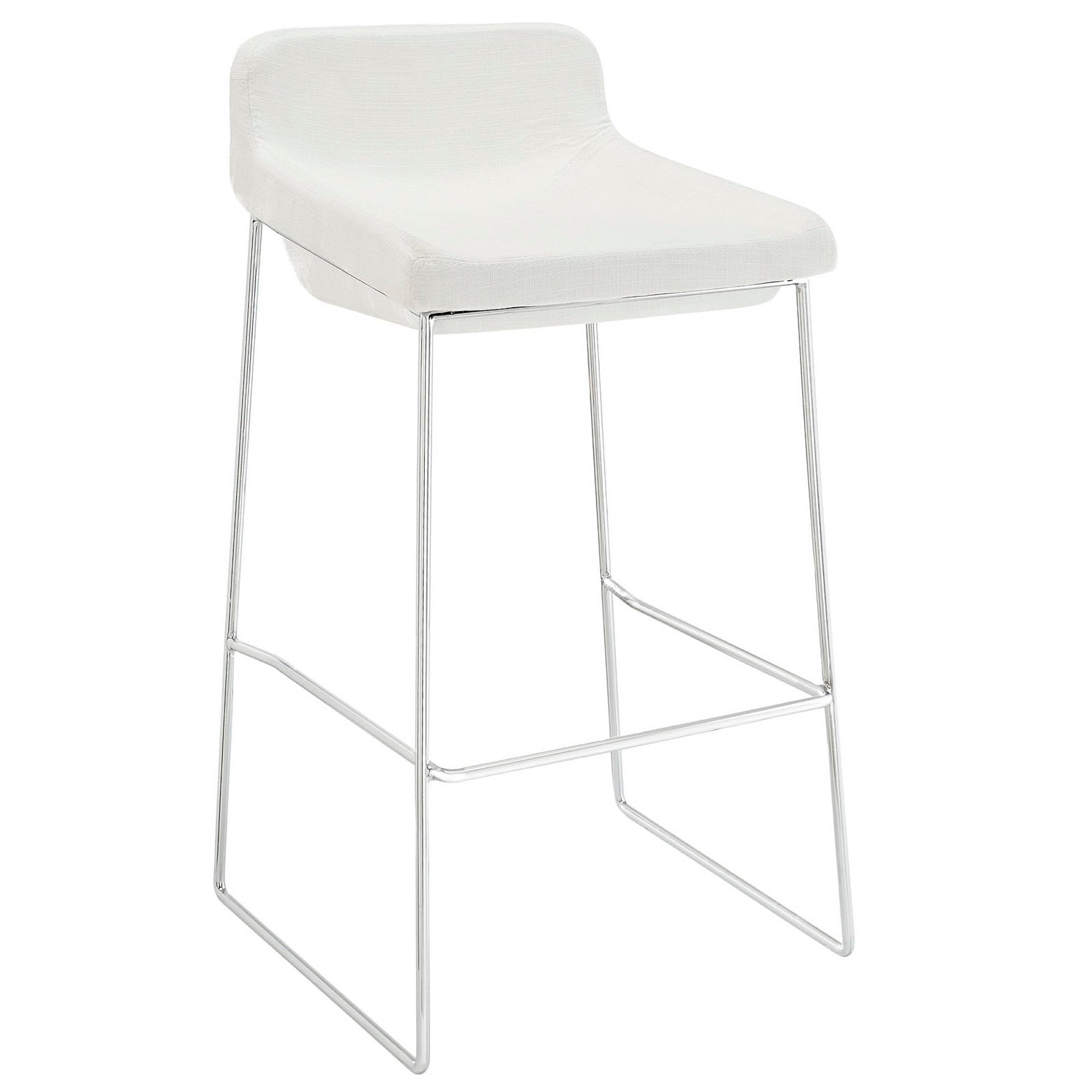 Garner Bar Stool - White