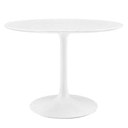 Lippa Round 40" Dining Table - White