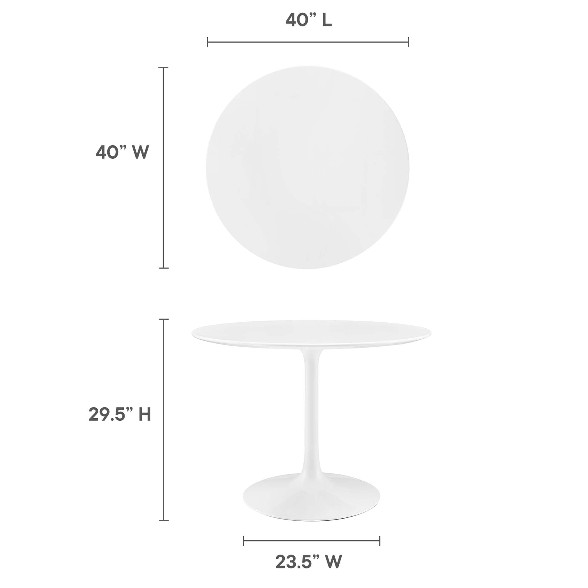 Lippa Round 40" Dining Table