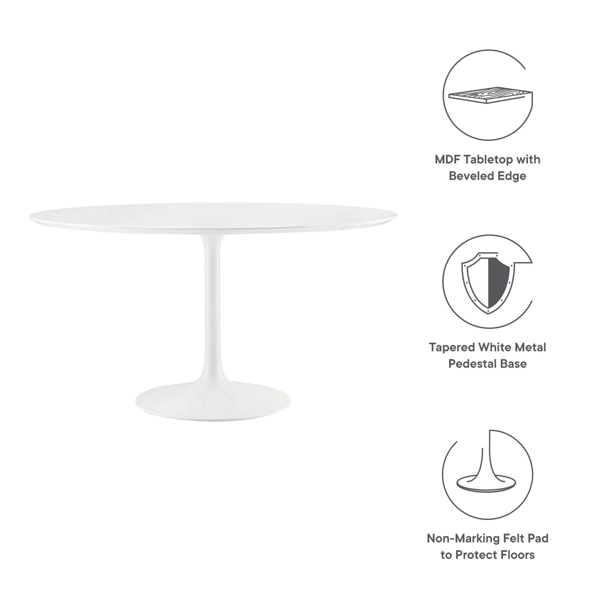 Lippa Round 54" Dining Table
