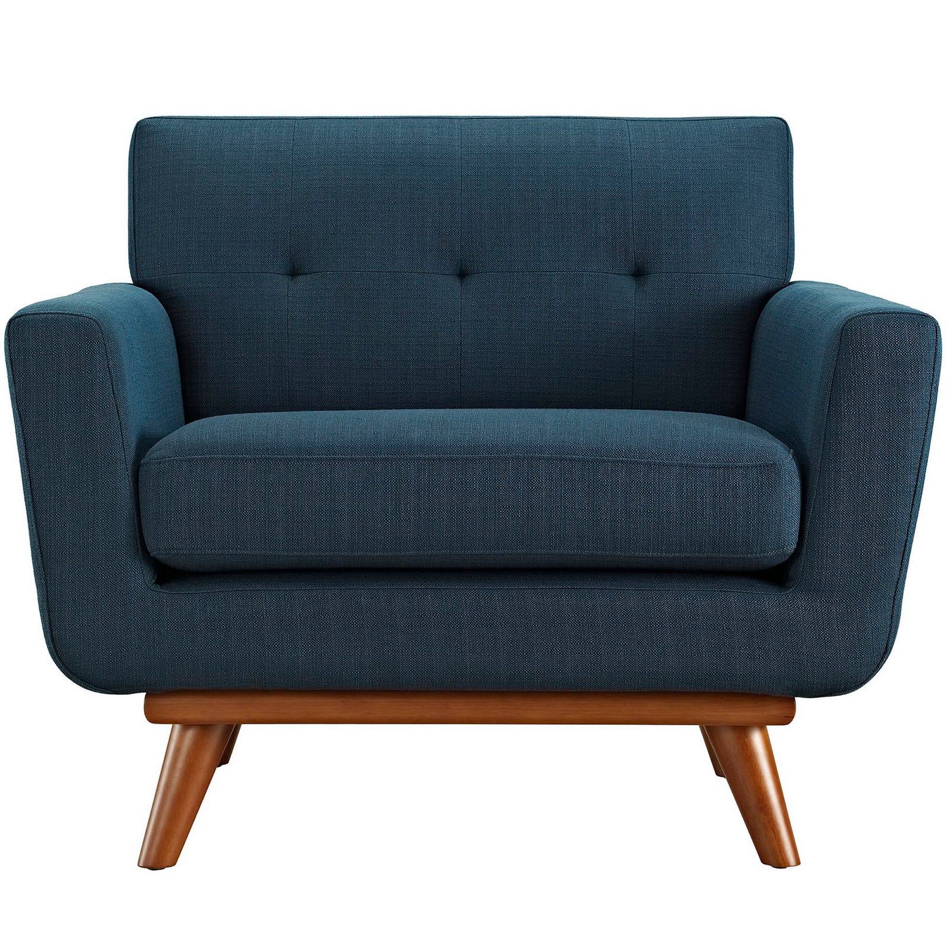Engage Upholstered Fabric Armchair - Expectation Gray
