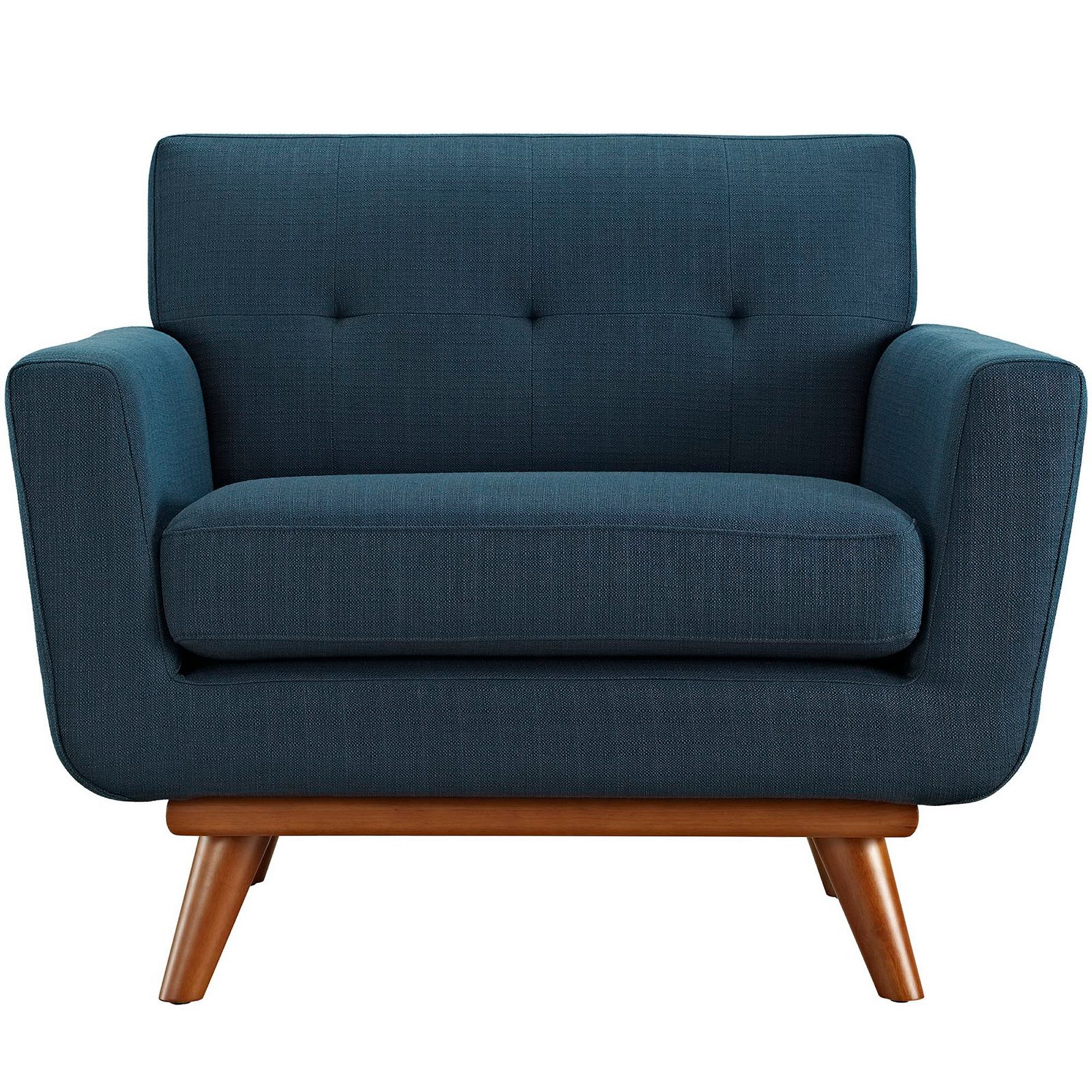 Engage Upholstered Fabric Armchair - Expectation Gray