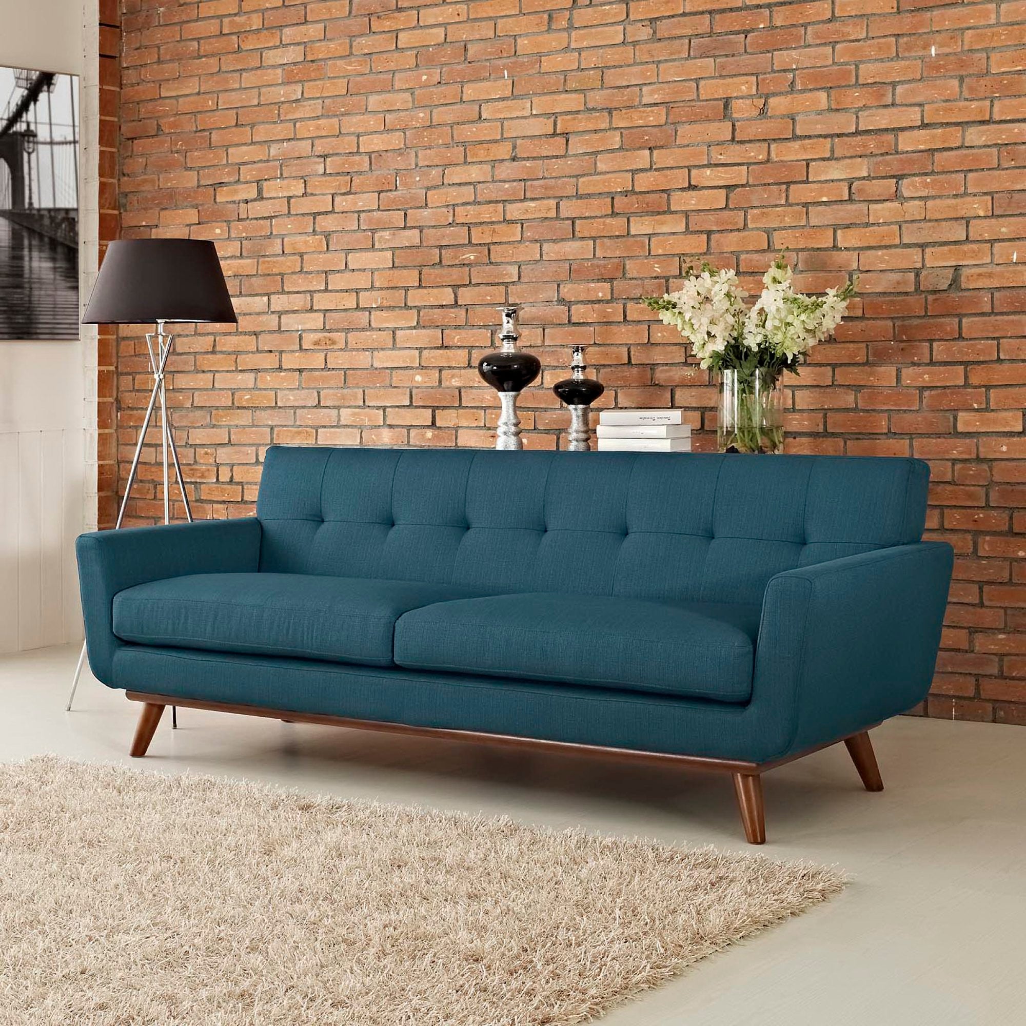 Engage Upholstered Fabric Sofa - Expectation Gray