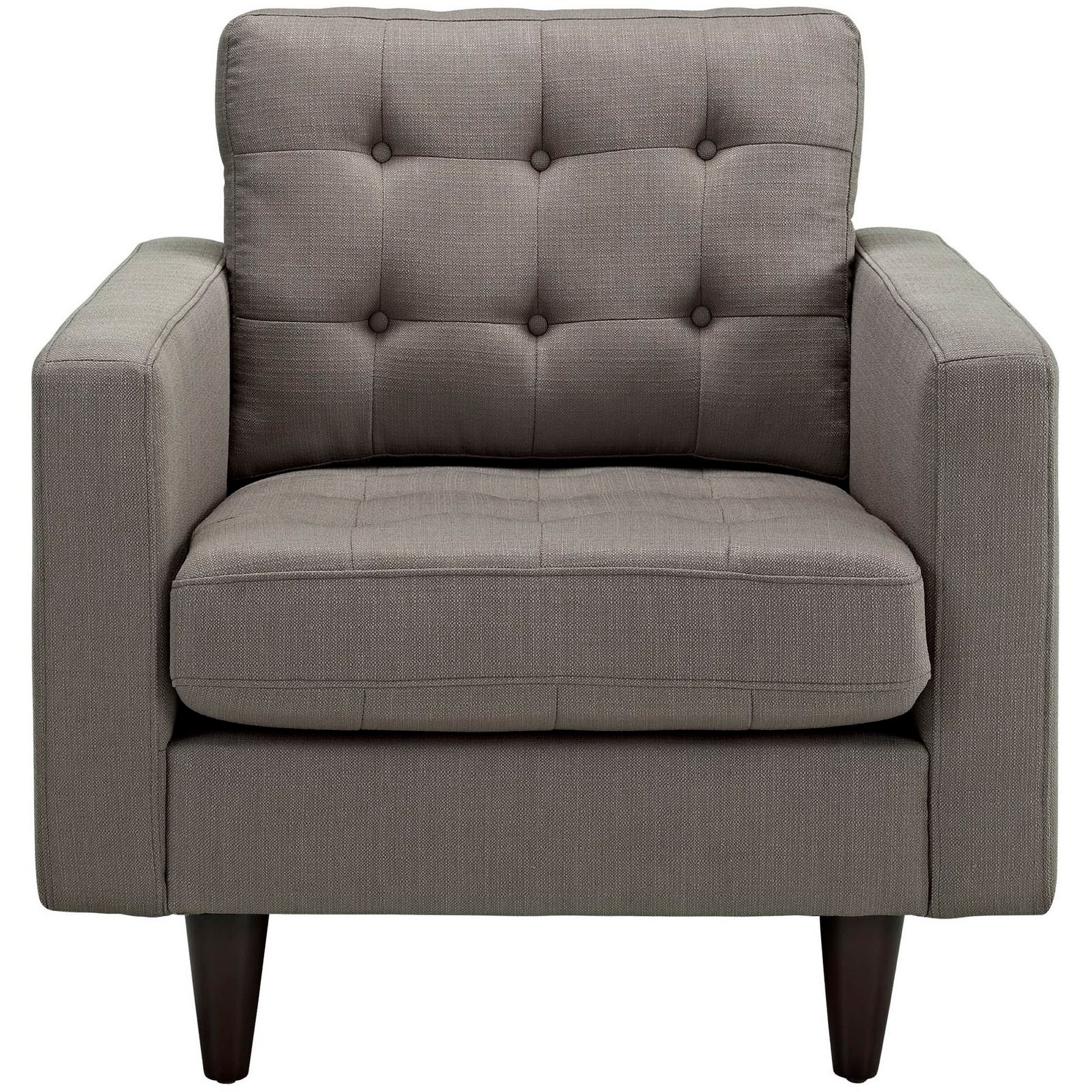Empress Armchair Upholstered Fabric Set of 2 - Laguna