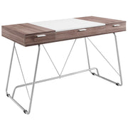 Panel Office Desk - Birch
