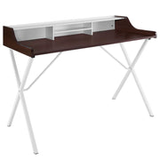 Bin Office Desk - Cherry