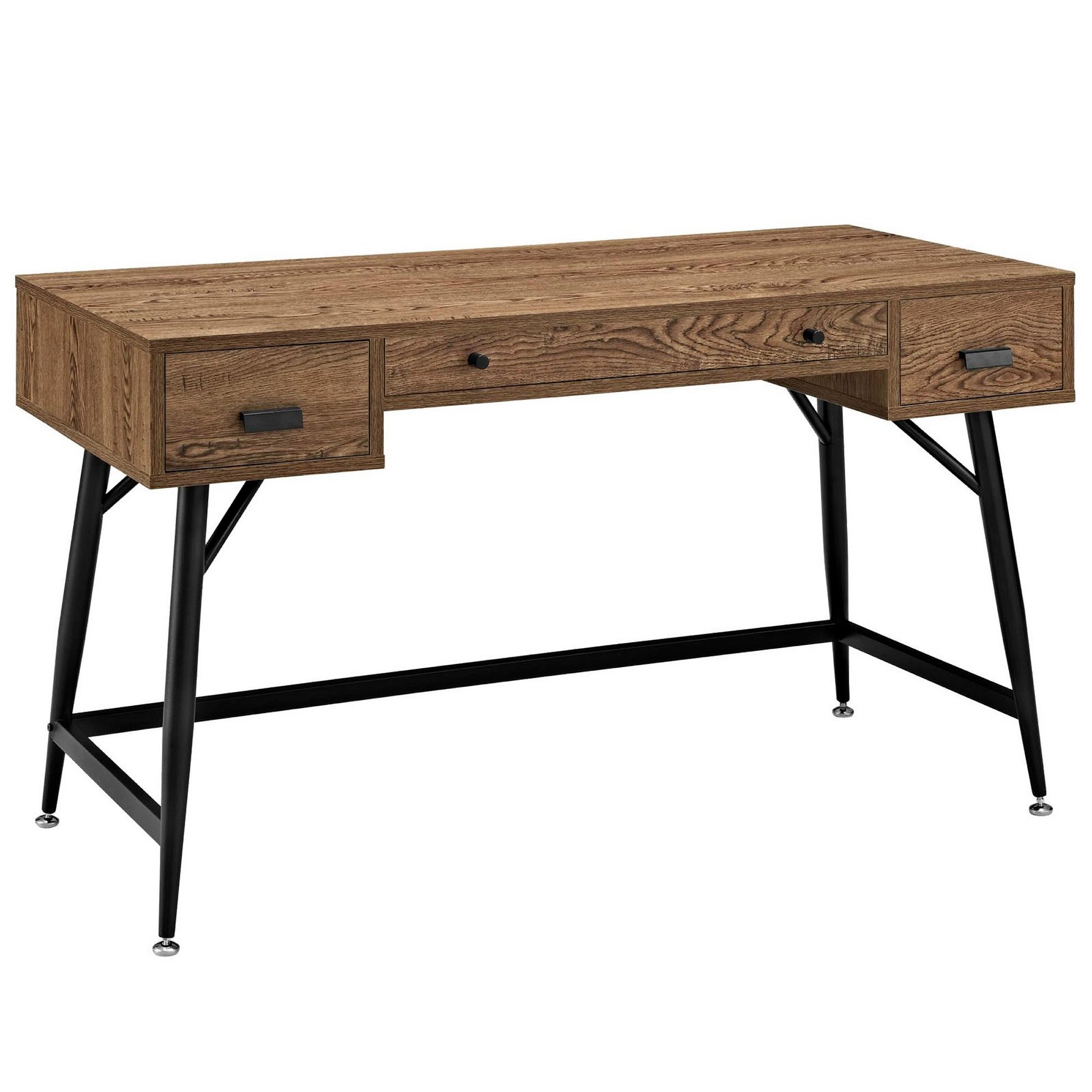 Surplus Office Desk - Walnut