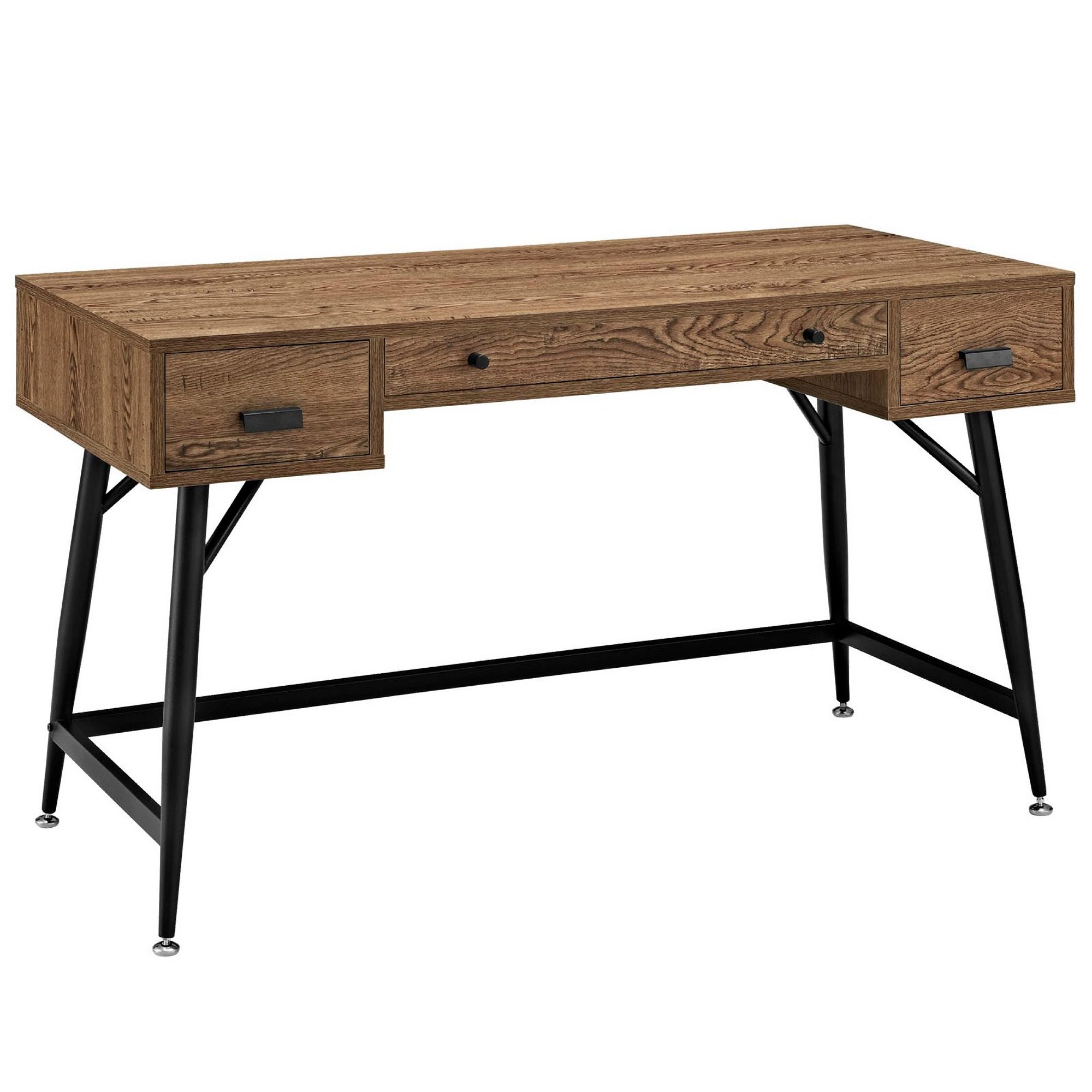 Surplus Office Desk - Walnut