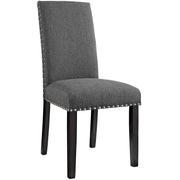 Parcel Dining Upholstered Fabric Side Chair - Gray