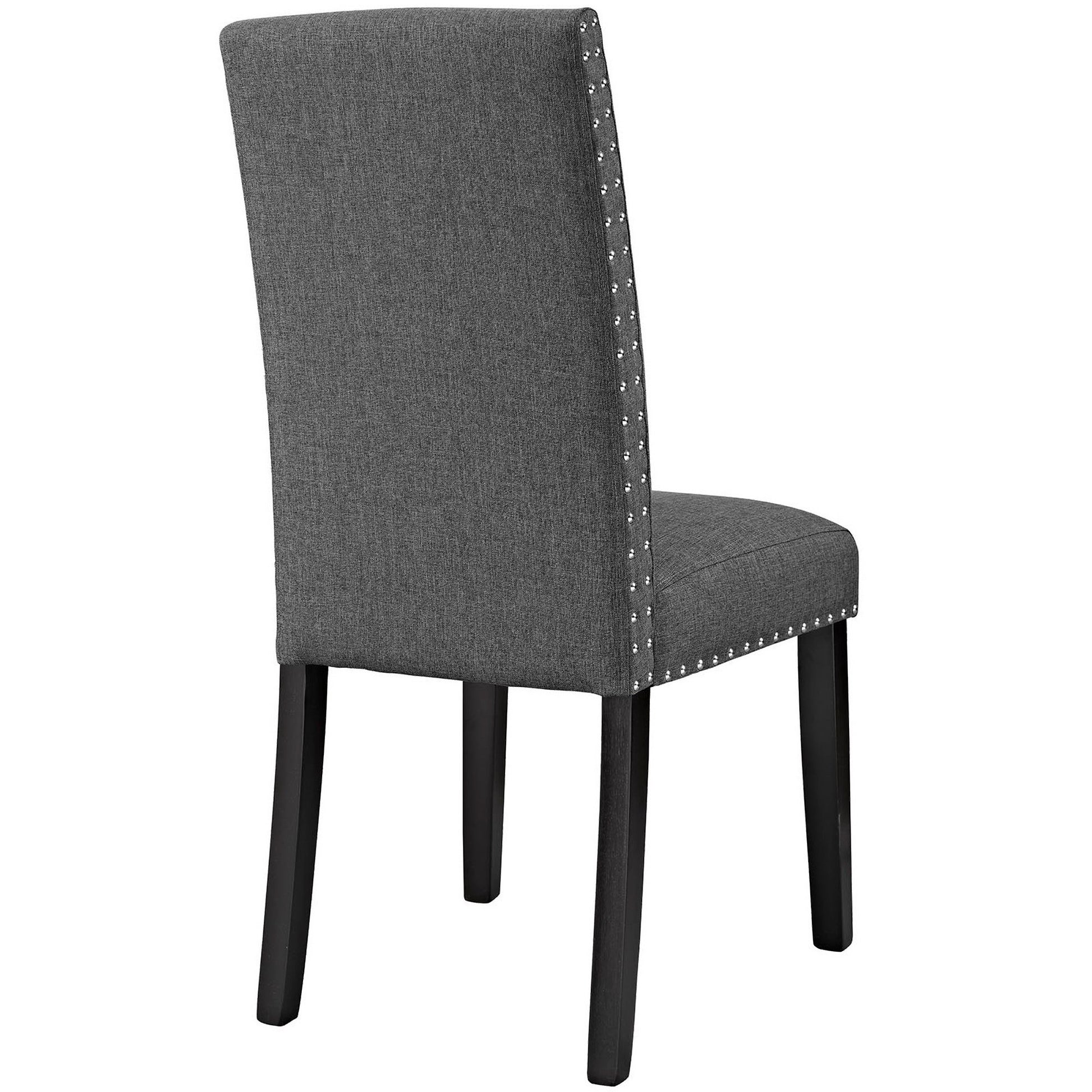 Parcel Dining Upholstered Fabric Side Chair - Teal