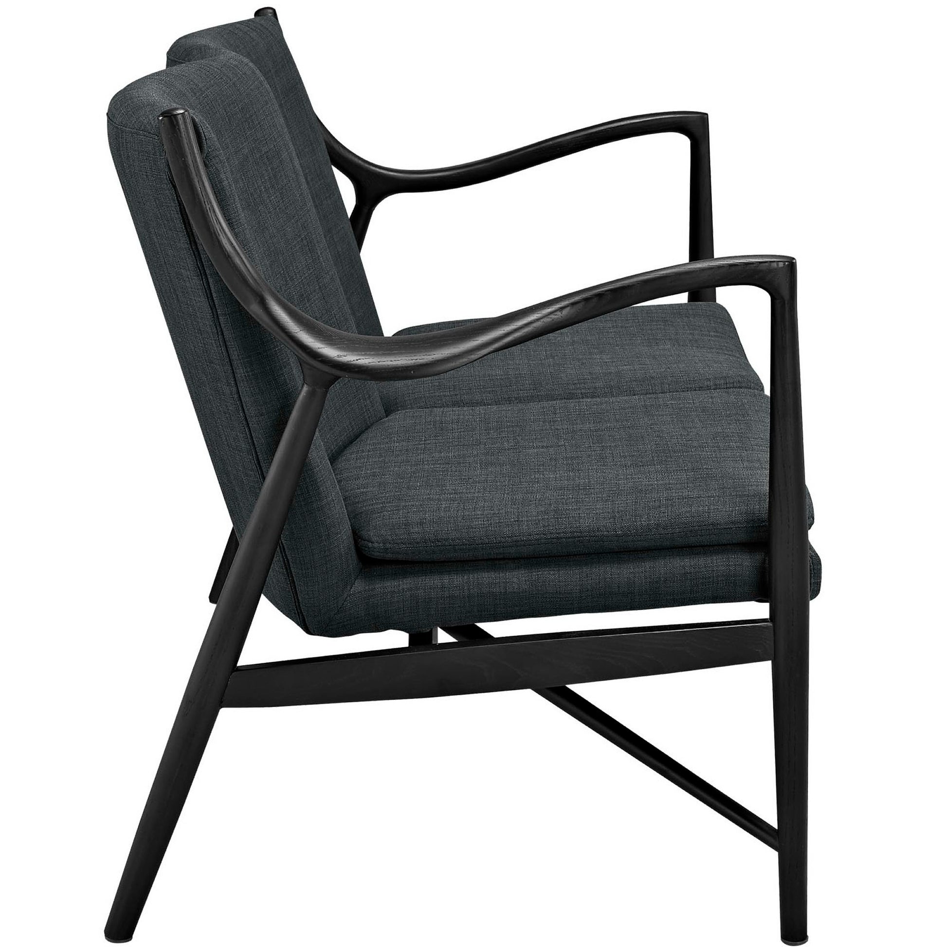 Makeshift Upholstered Fabric Loveseat - Natural Brown