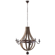 Ballista Chandelier - Antique Brass