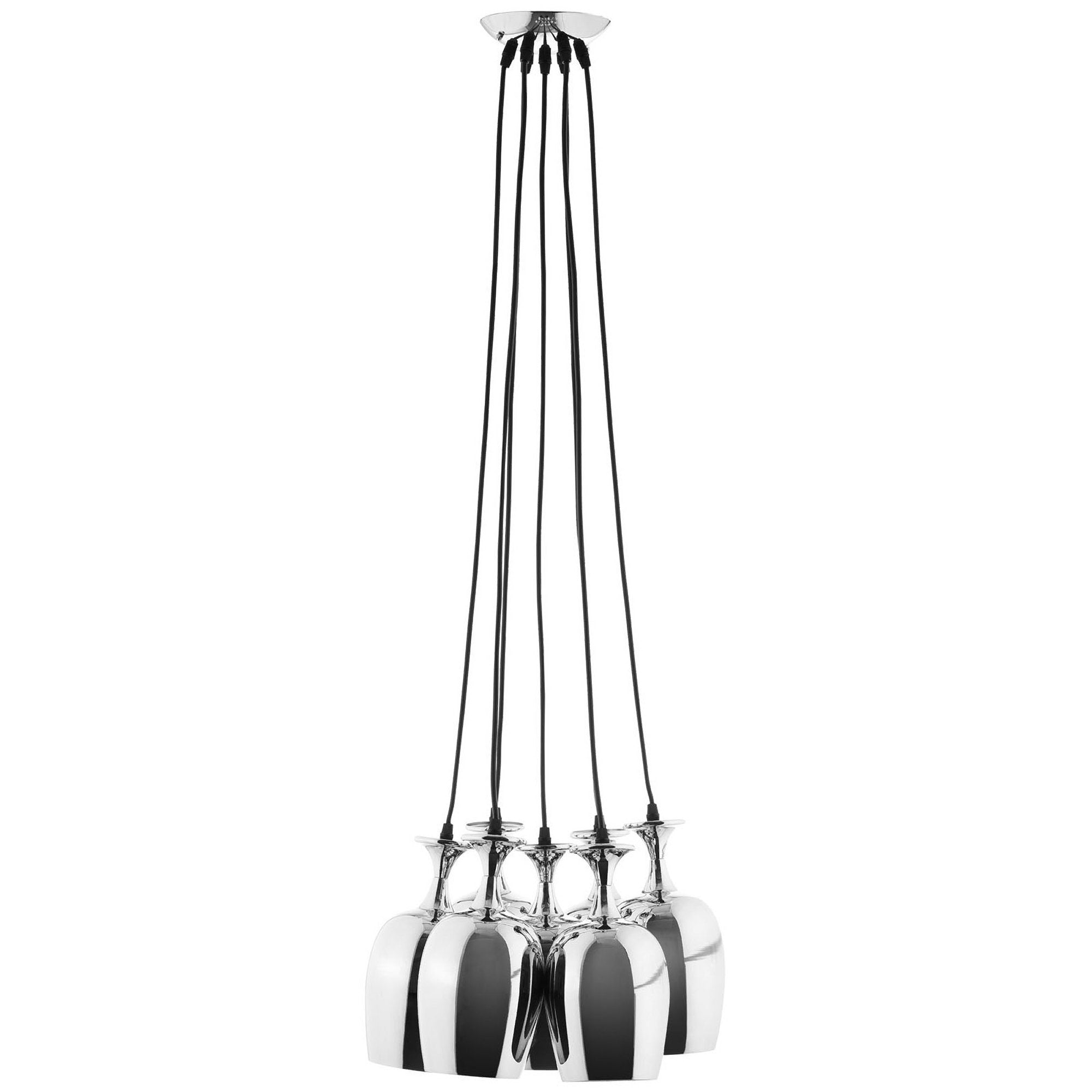 Goodwill Metal Chandelier - Silver