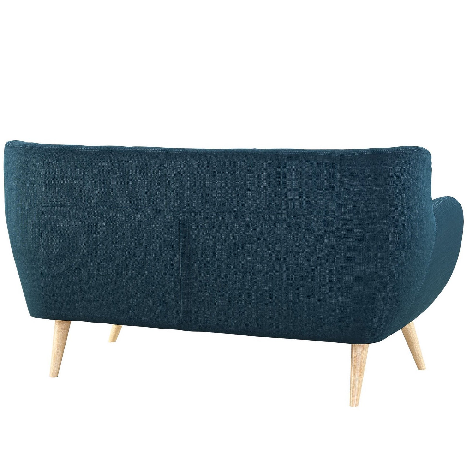 Remark Upholstered Fabric Loveseat - Wheatgrass